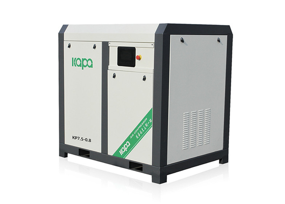 7.5kw 10hp 1.0m3/min 8bar Dry Oil Free Silent Industring Screw Air Compressor 1000*750*1100mm
