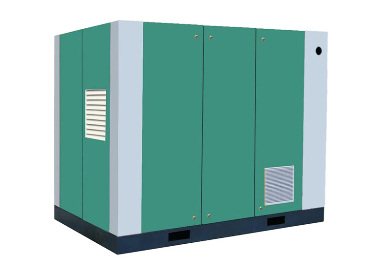 17.39m3/min 90KW Horizontal double-stage compression permanent magnet variable frequency screw compressor