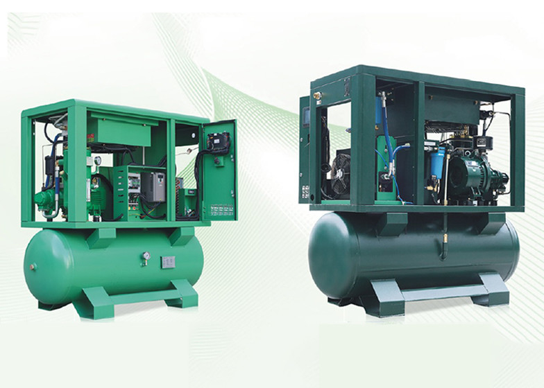 230/460V 3Ph 18.5KW 25Bar Rotary Screw Air Compressor with 120 Gallon Tank +Air Dryer