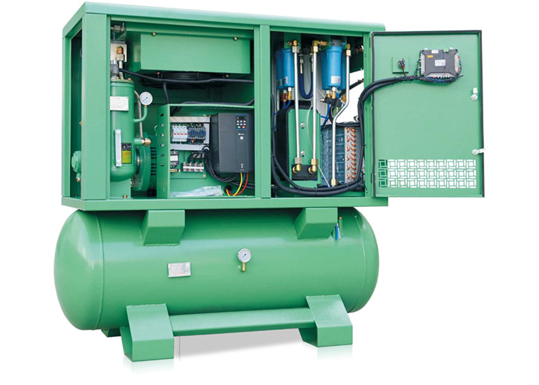 22KW 30 HP 16Bar 2. 47m3/min 5 in 1 integratea Screw air compressor for laser catter