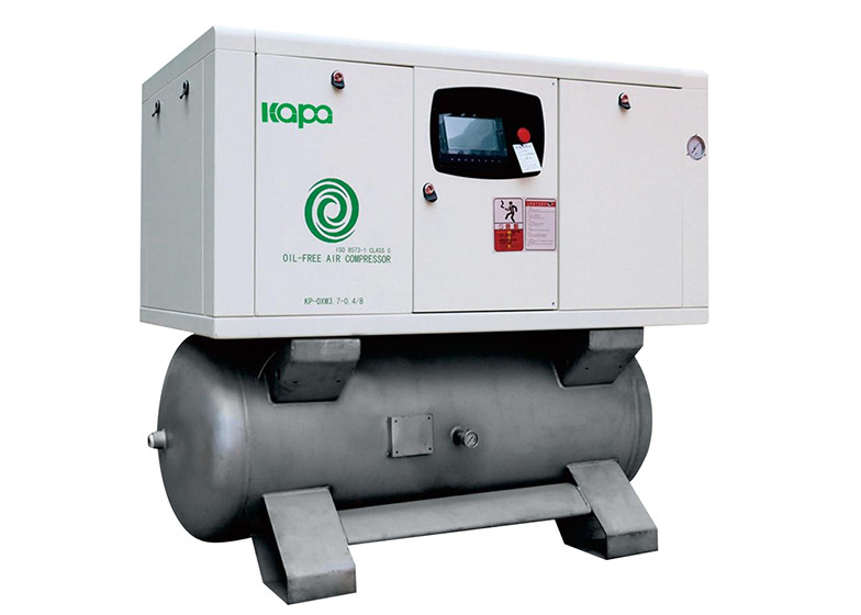 screw air compressor factory 3.7KW 5 HP 8 Bar Integrated Screw air compressor 1500*780*1500