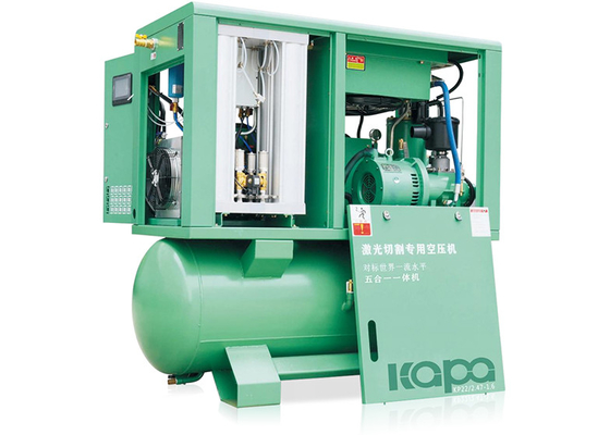22KW 30 HP 16Bar 2. 47m3/min 5 in 1 integratea Screw air compressor for laser catter